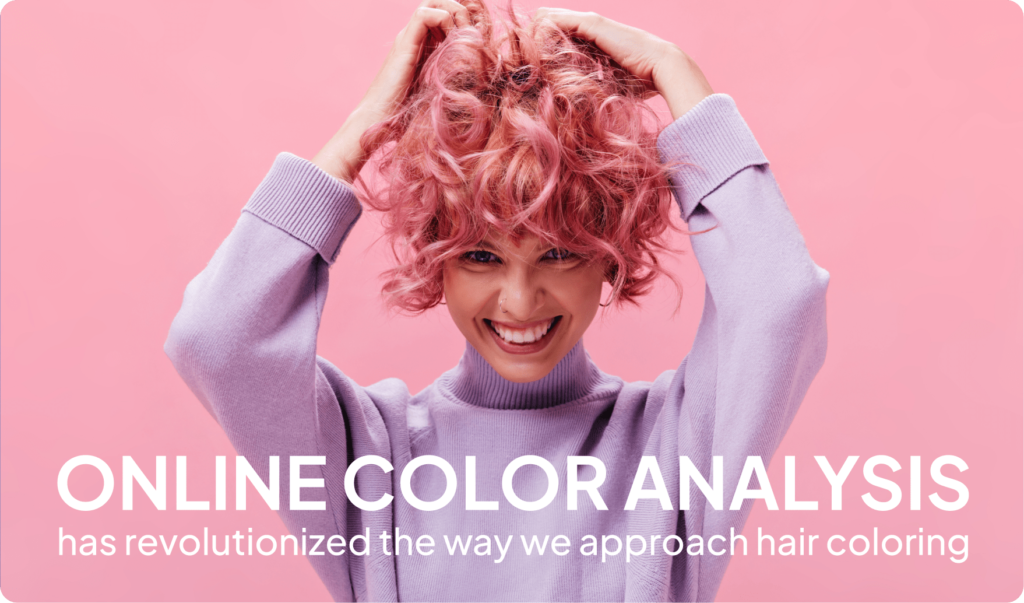 virtual hair color simulator from FaceAR